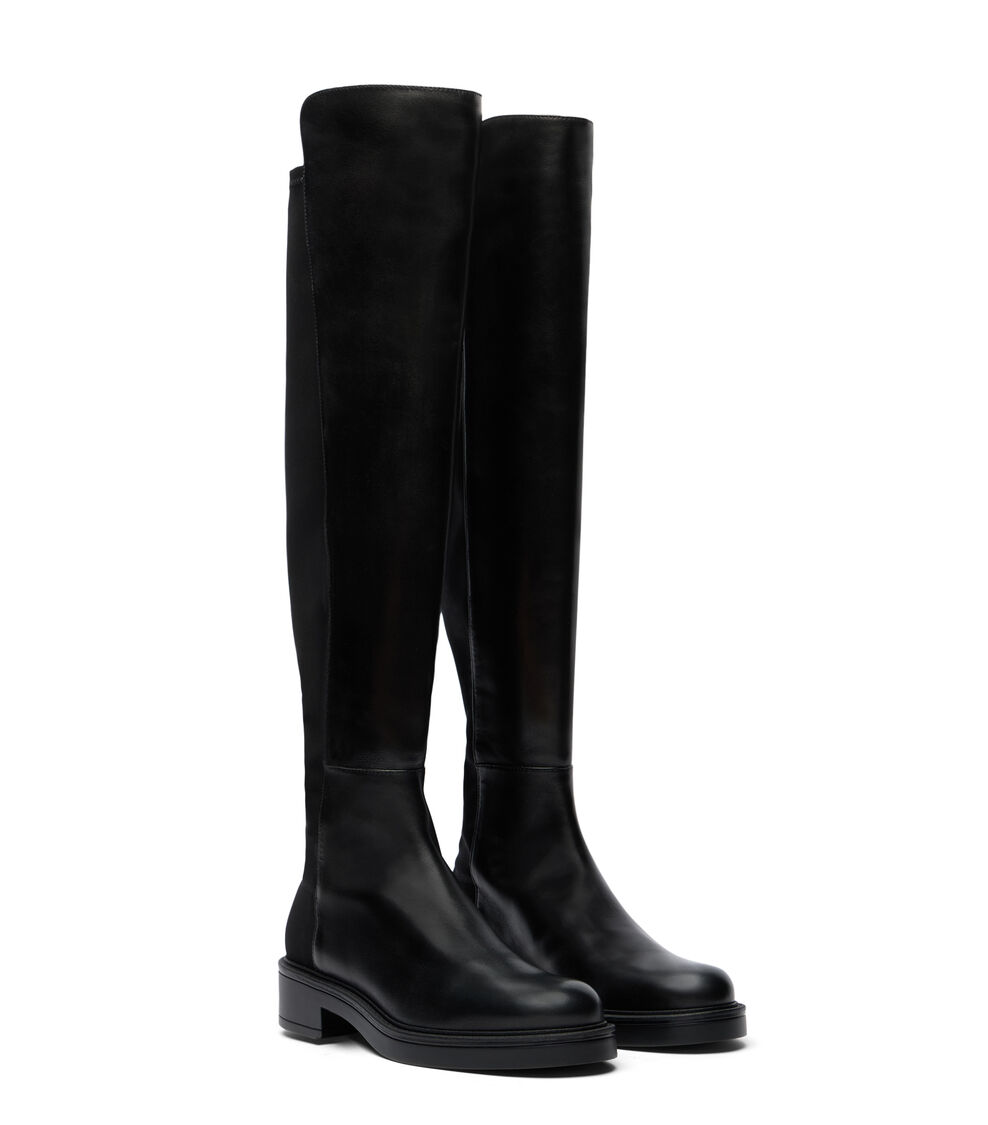 Stuart Weitzman 5050 CELIA BOOT BLACK SM396NSGBLK