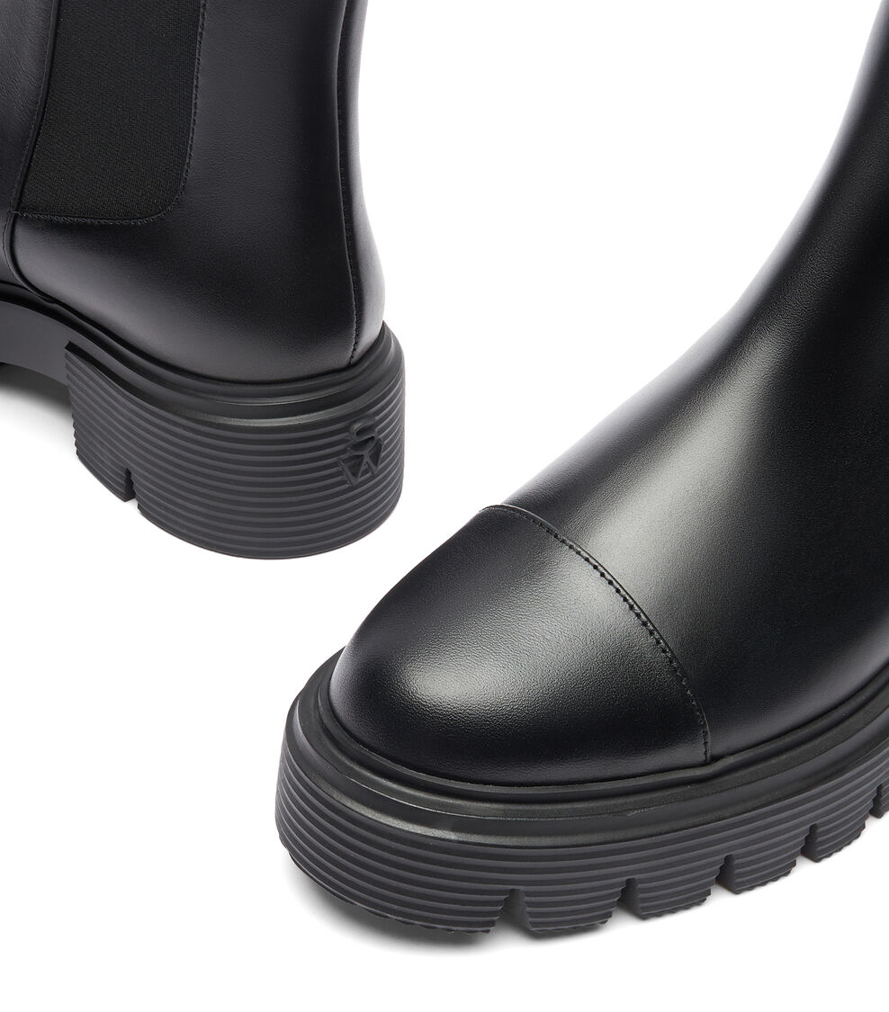 Stuart Weitzman NOLITA CHELSEA BOOTIE NOIR SH279SMOBLK
