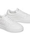 Stuart Weitzman SW COURTSIDE MONOGRAM SNEAKER WHITE SH329CLHWHT