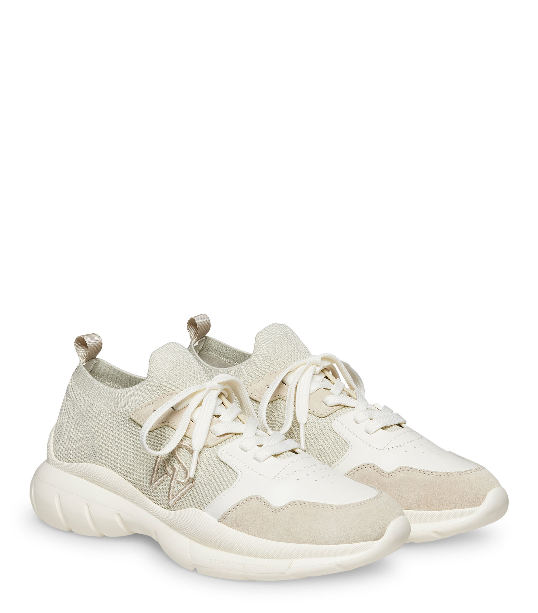 Stuart weitzman gold best sale sneakers