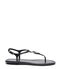 Stuart Weitzman GEORGIE T-STRAP BLACK SL049LARBLK
