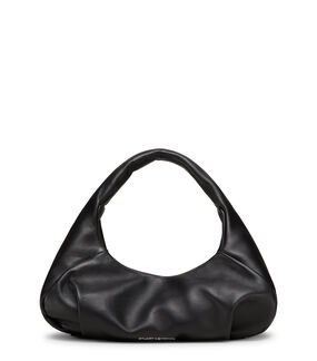 Stuart Weitzman MODA MINI HOBO BAG BLACK SI967SFNBLK