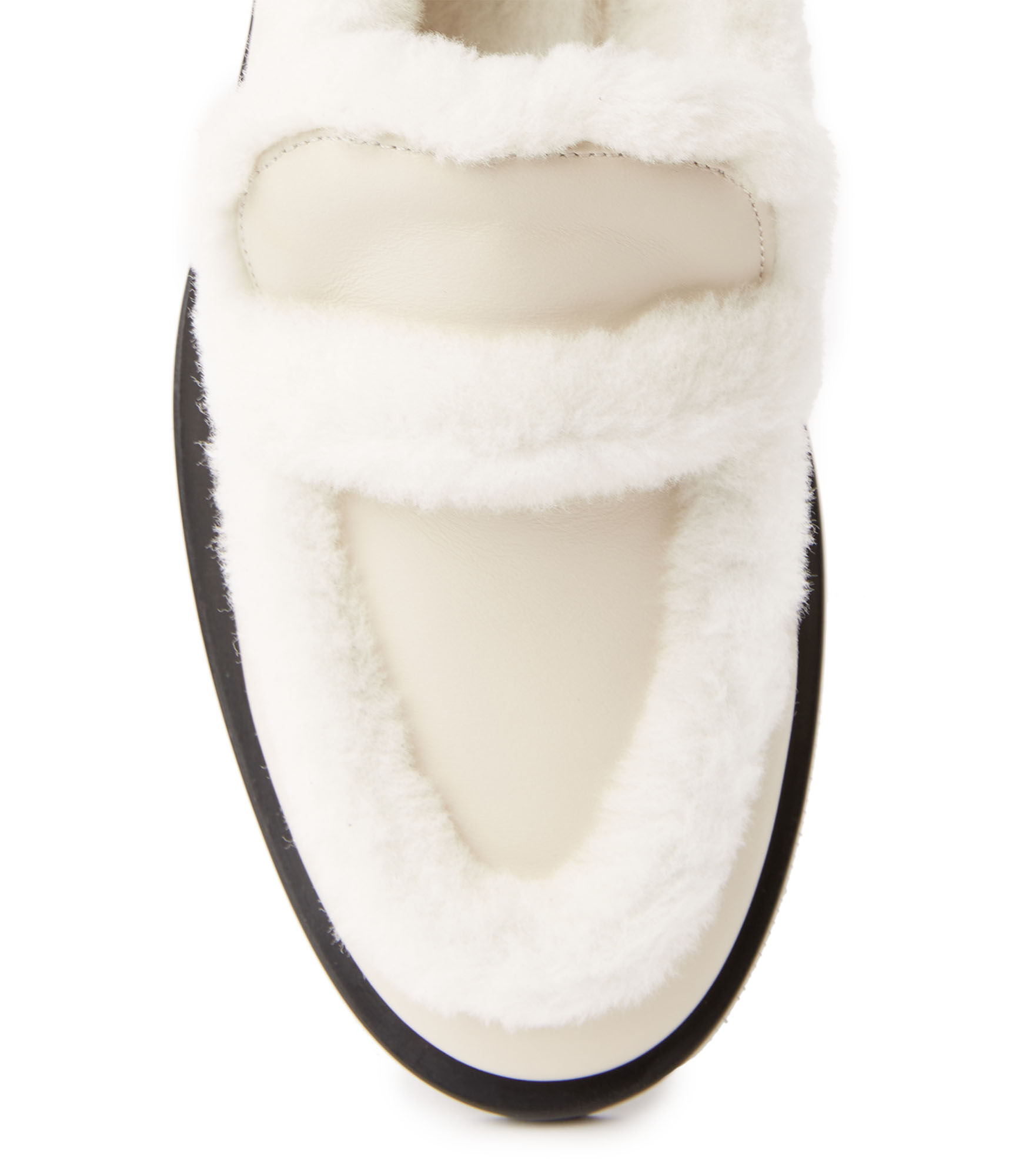 Stuart weitzman sale shearling loafers