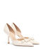 Stuart Weitzman ROSIE 85 DORSAY PUMP CREAM SK169DRZCRM