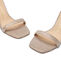 Stuart Weitzman NUDISTCURVE 75 BLOCK SANDAL POUDRE SA890NENQ24