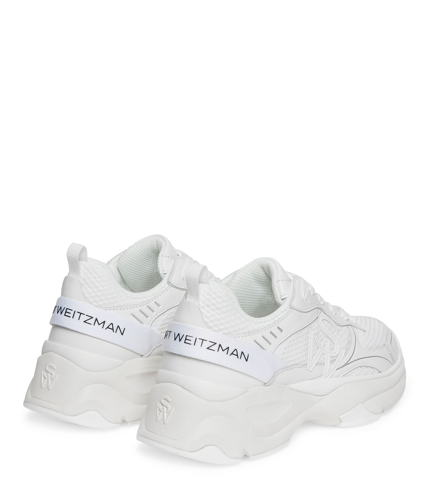 SW TRAINER in WHITE for Women | Stuart Weitzman®