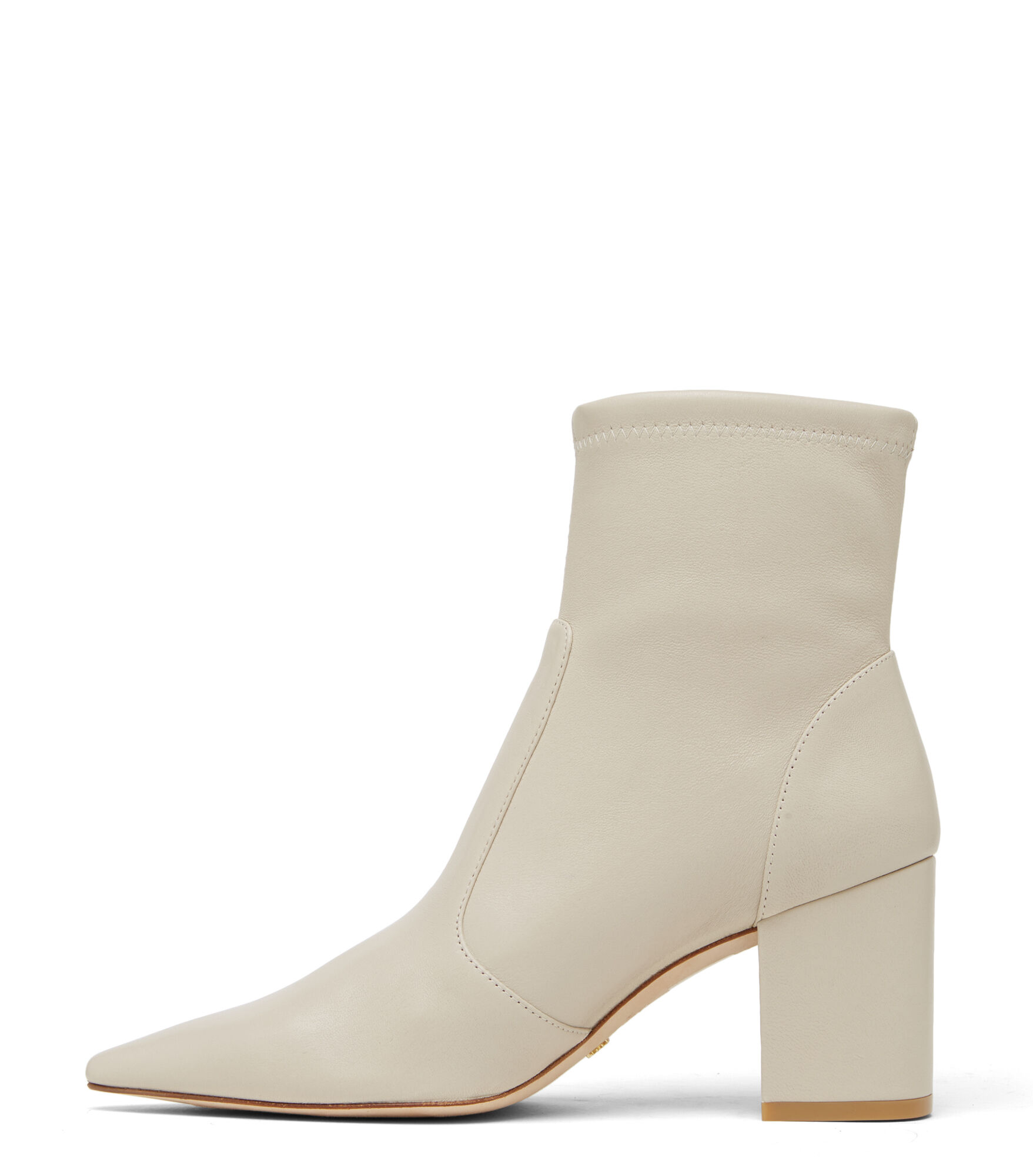 STUART 75 BLOCK STRETCH BOOTIE in OAT for Women Stuart Weitzman UK