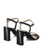 Stuart Weitzman BABETTE 85 BLACK SL478PATBLK