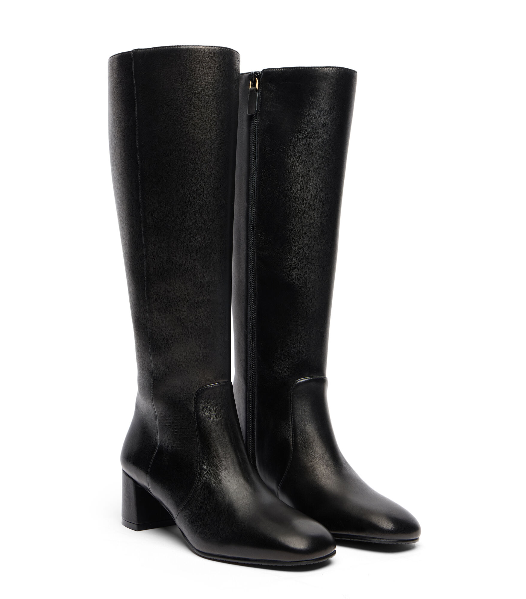MAEVE ZIP BOOT in BLACK for Women | Stuart Weitzman®