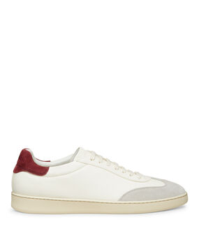 Stuart Weitzman BANNER WHITE BIANCO/OATMEAL/MAROON SK563CEVXSV