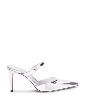 Stuart Weitzman MULE STUART POWER 85 ARGENT SO178LSPSLV