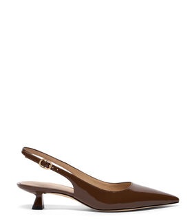 Stuart Weitzman STUART SCULPT SLINGBACK 35 WALNUT SL435PATWAL