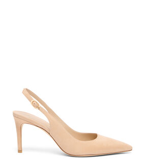 Stuart Weitzman STUART POWER SLINGBACK 75 ADOBE SL636SUEAJM