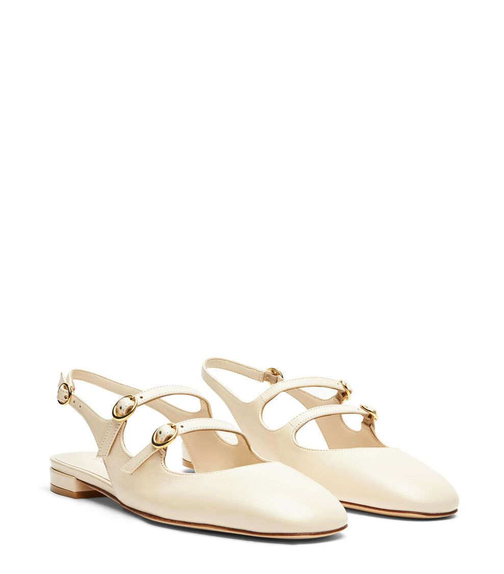 Stuart Weitzman BENNI MJ SLINGBACK SEASHELL SI608SMOPY1