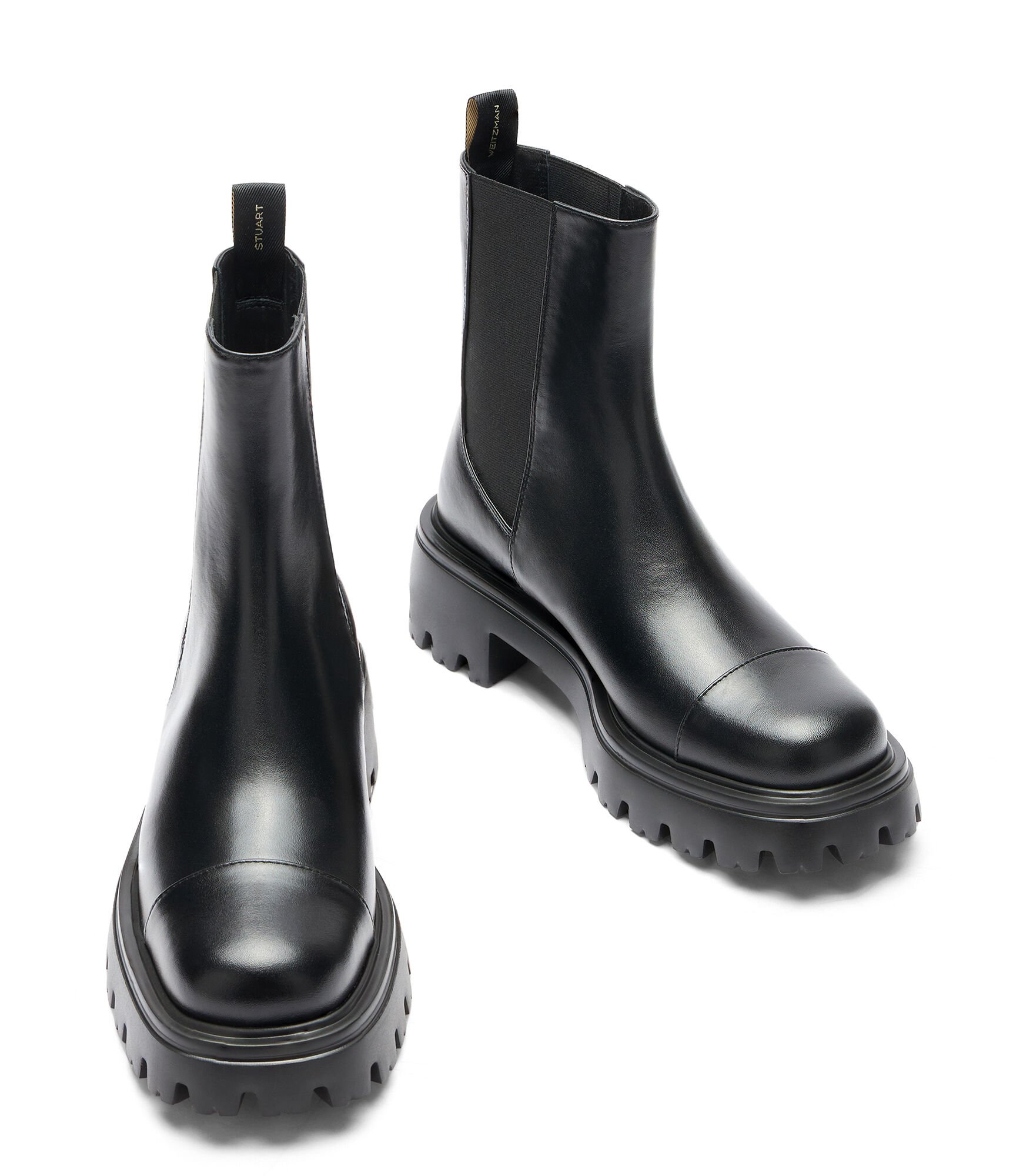 EMERSON CHELSEA BOOTIE in BLACK for Women Stuart Weitzman UK