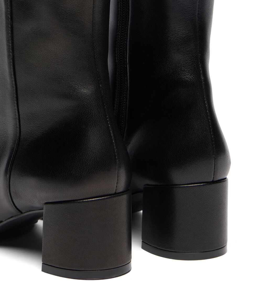 Stuart Weitzman MAEVE ZIP BOOT BLACK SM441DSNBLK