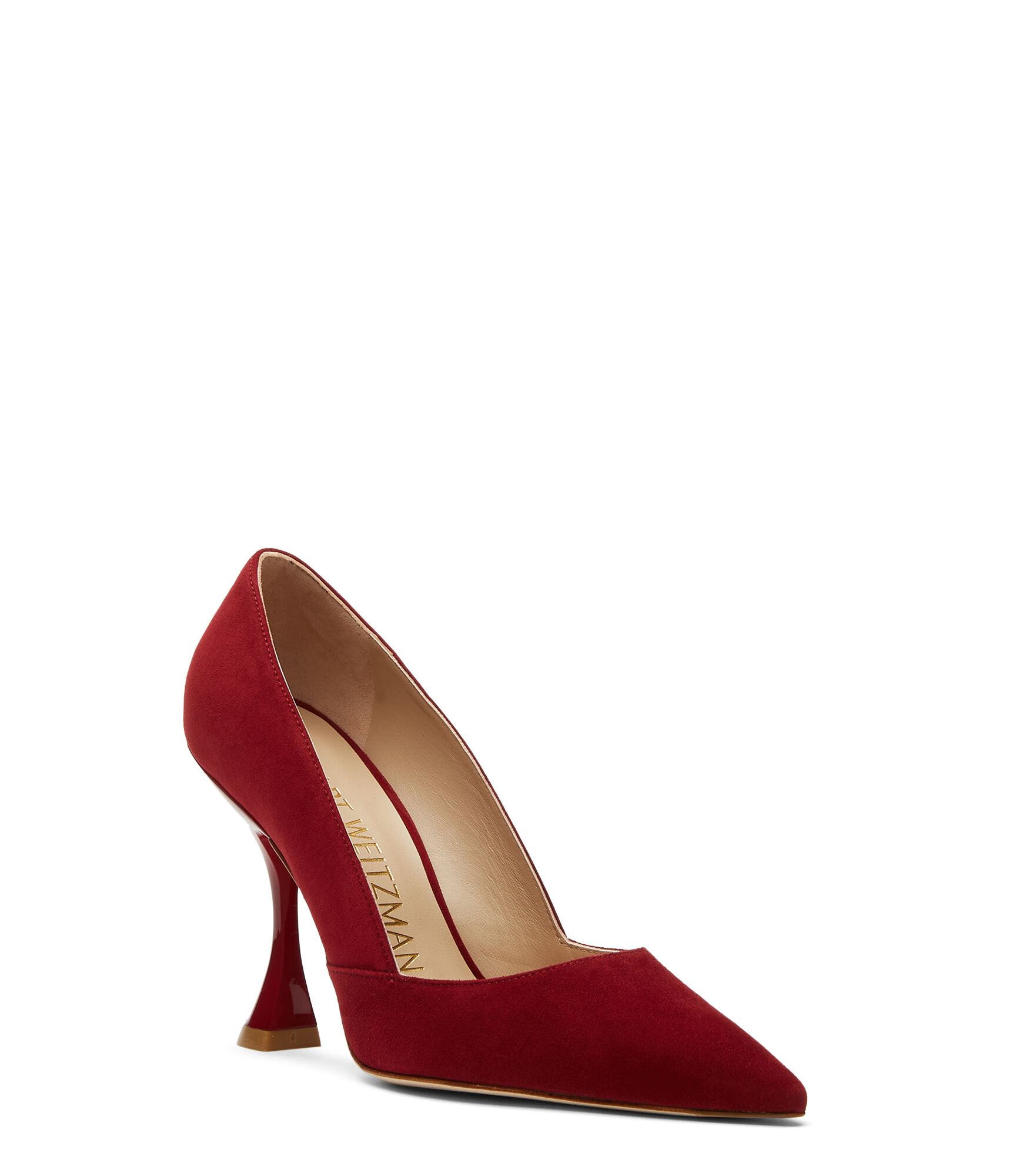 速くおよび自由な XCURVE 100 PUMP in RIOJA for Women | Stuart Weitzman® 靴