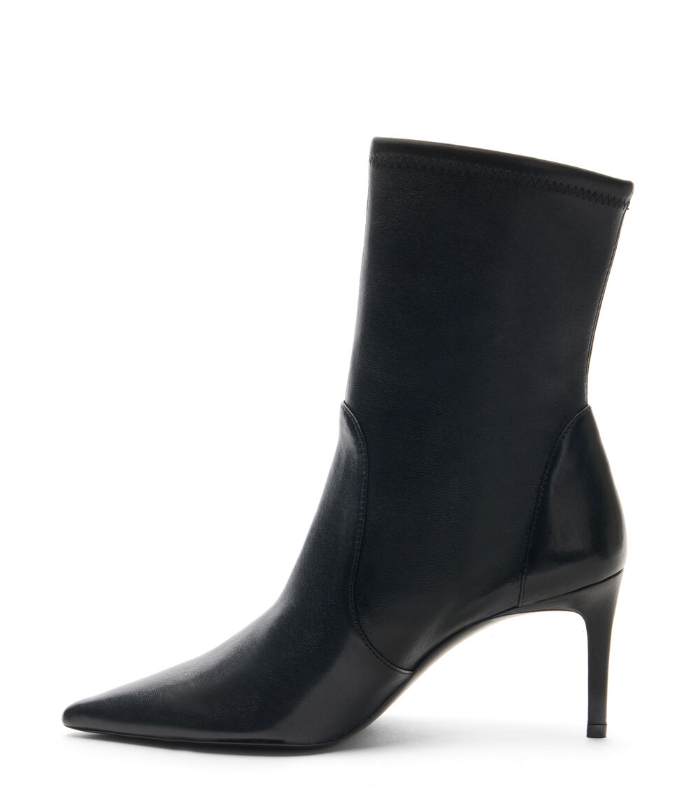 Stuart Weitzman STUART POWER BOOTIE 75 BLACK SJ974SRLBLK