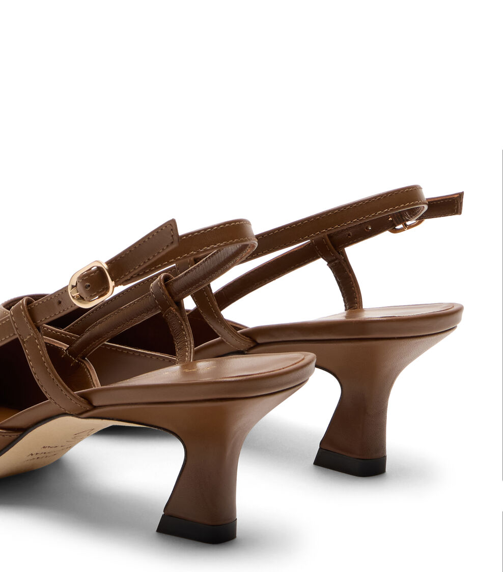 Stuart Weitzman VINNIE 50 SLINGBACK TOASTED ALMOND SJ434SMOQPI