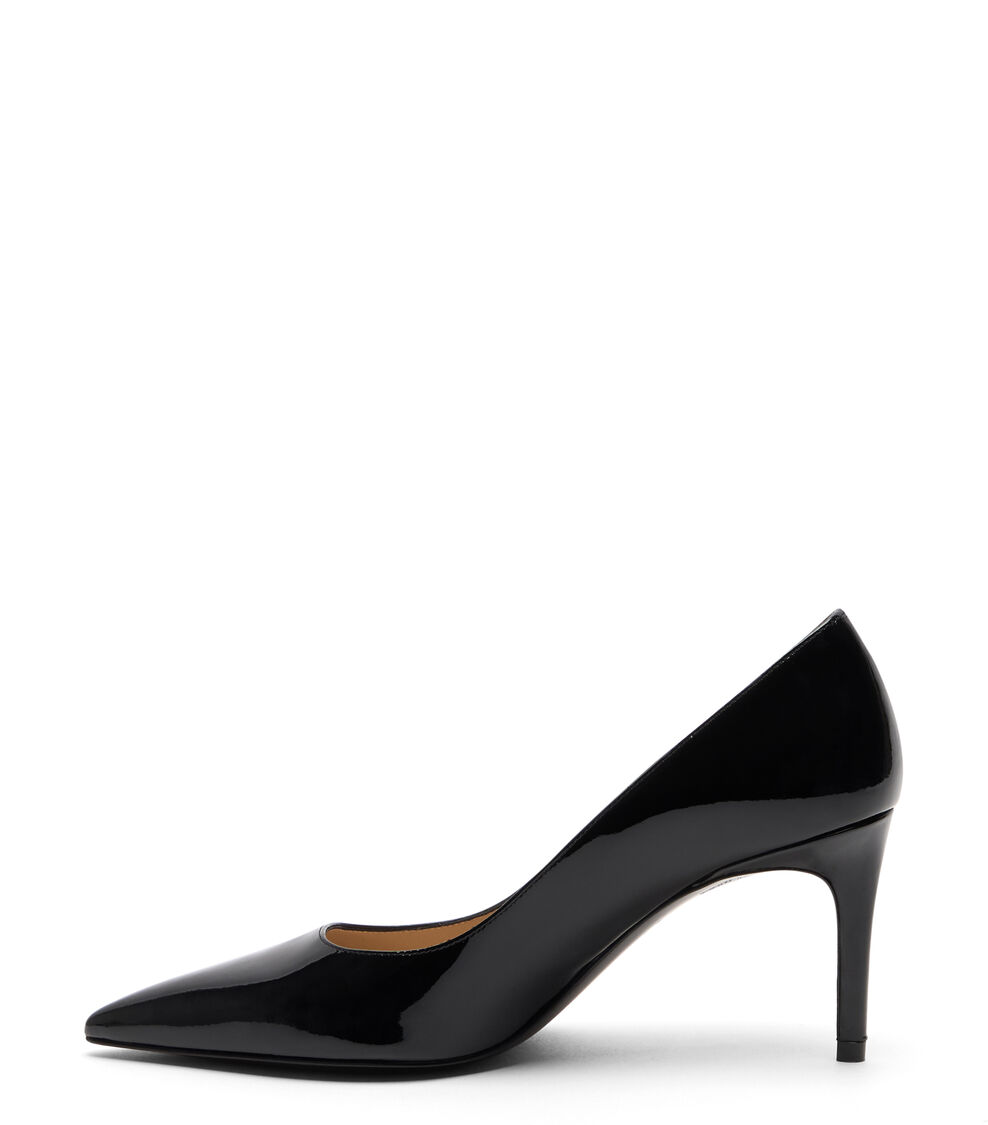 Stuart Weitzman STUART POWER 75 BLACK SK329PATBLK