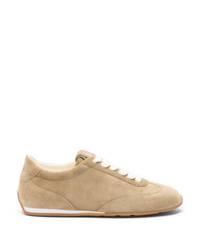 Stuart Weitzman COLTON SLEEK SNEAKER GOLDEN OLIVE SN228SPDVC5