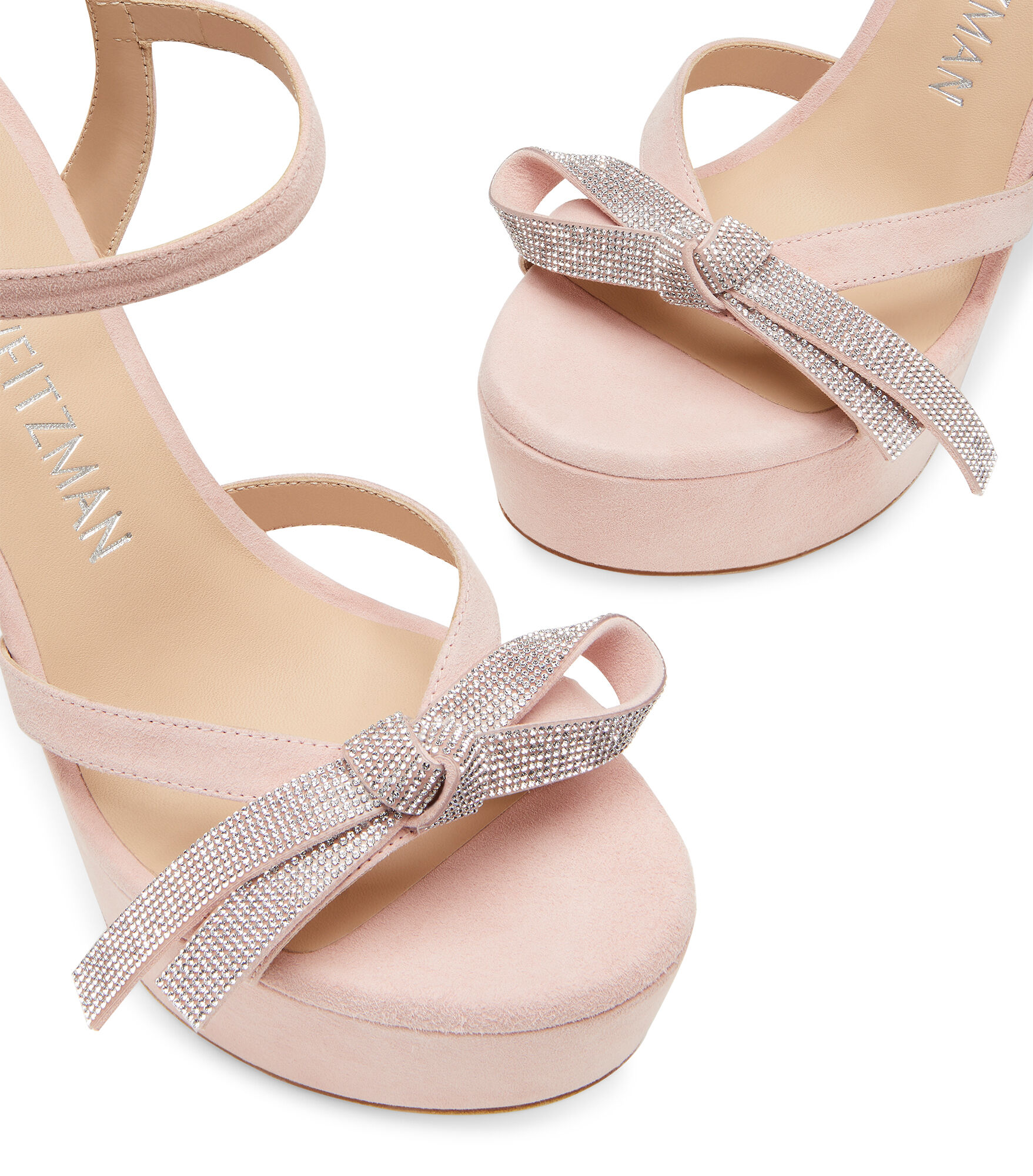 Stuart weitzman top bow heels