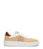 Stuart Weitzman SW COURTSIDE LOGO SNEAKER SAND SI011SFLWYQ