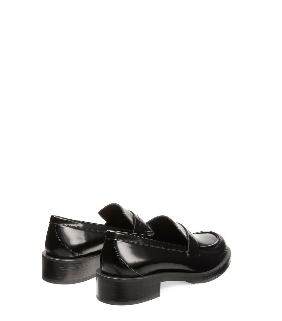 Stuart Weitzman PALMER BOLD LOAFER NOIR SG649APSBLK