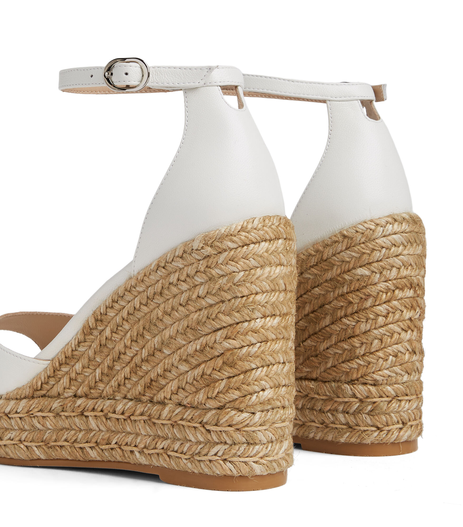 Stuart weitzman nude wedge hot sale