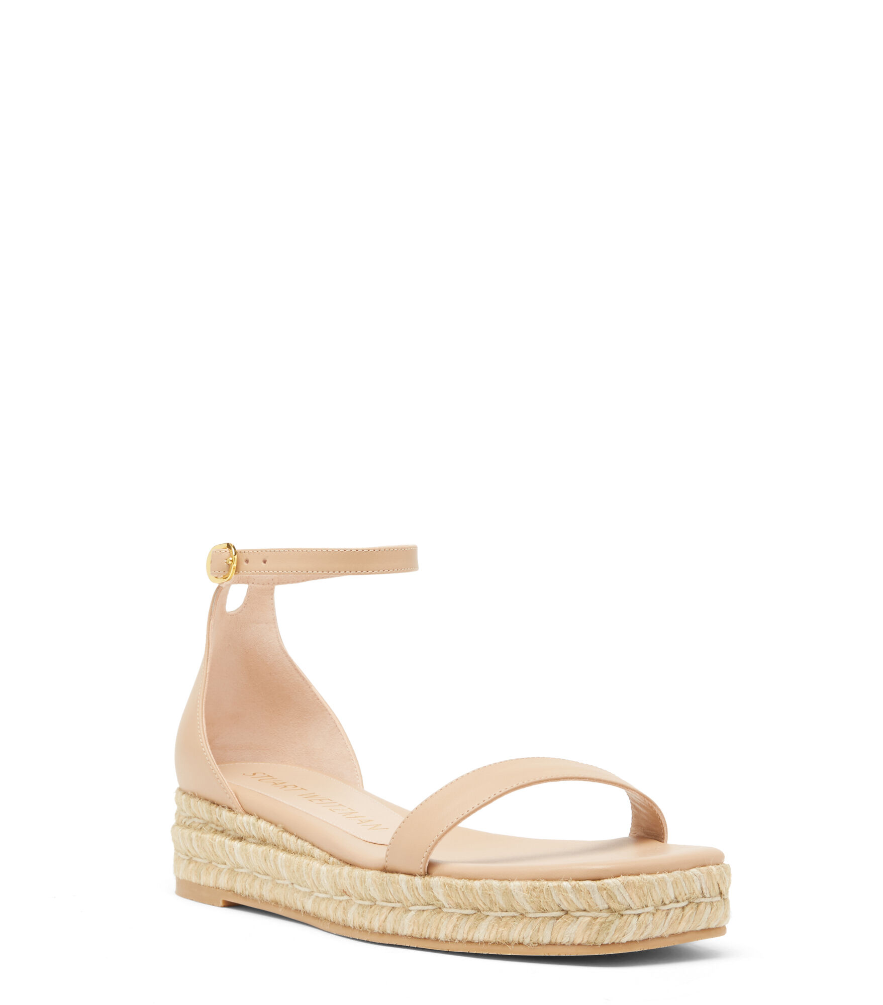 NUDISTCURVE ESPADRILLA FLAT in BEIGE for Women | Stuart Weitzman®