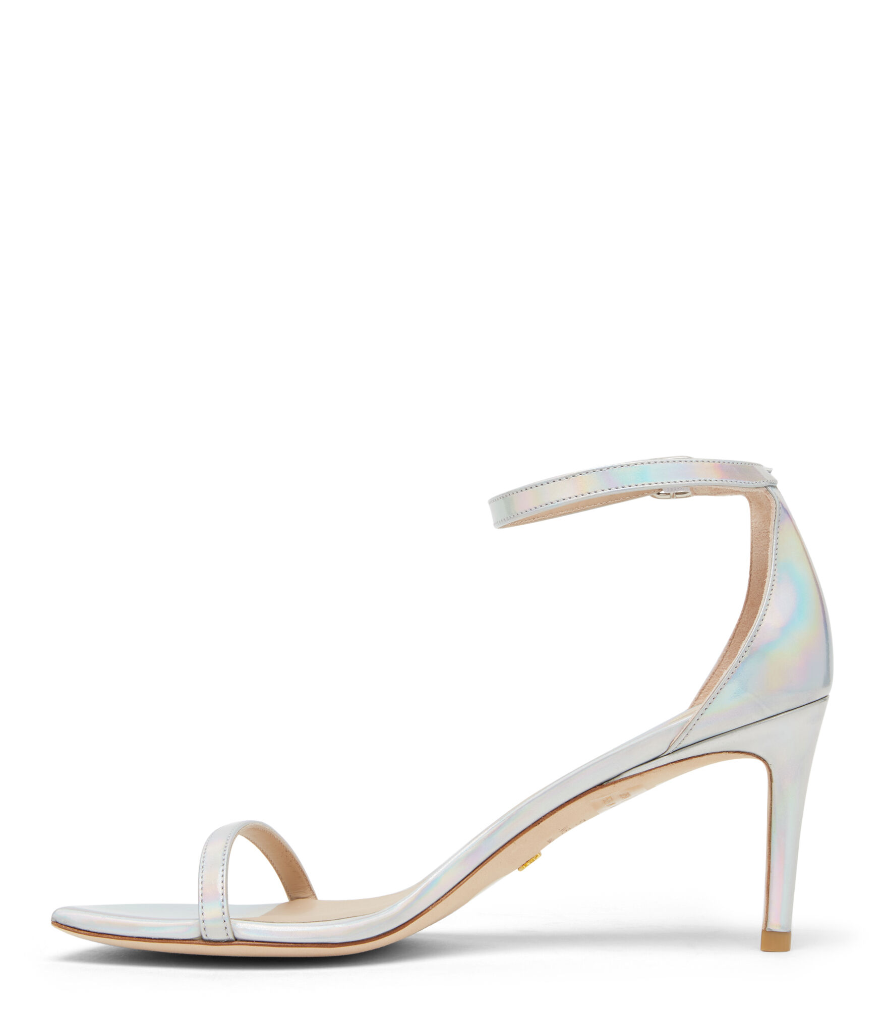 Stuart weitzman cheap simple sandal silver