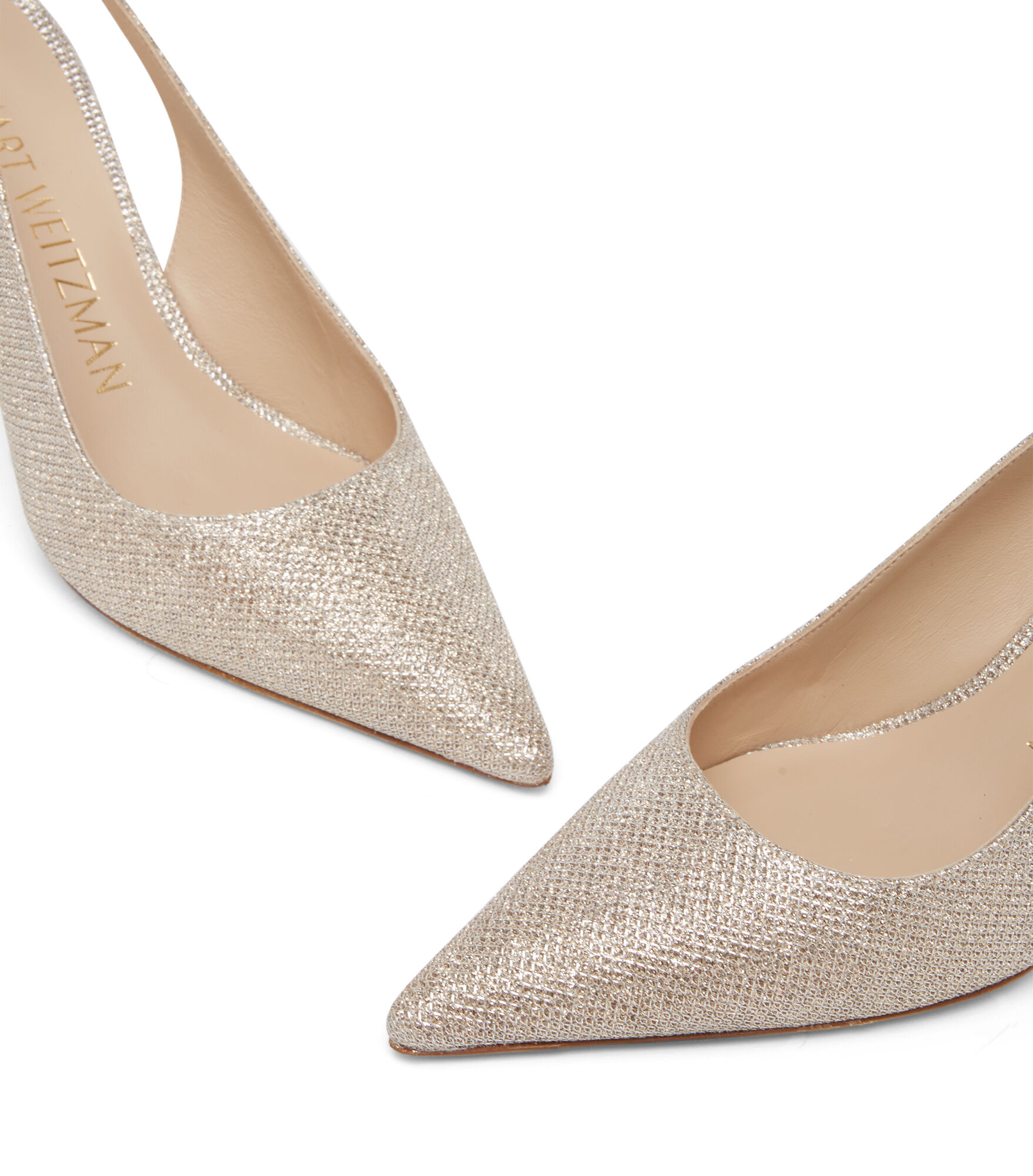 STUART 75 SLINGBACK PUMP in POUDRE for Women Stuart Weitzman