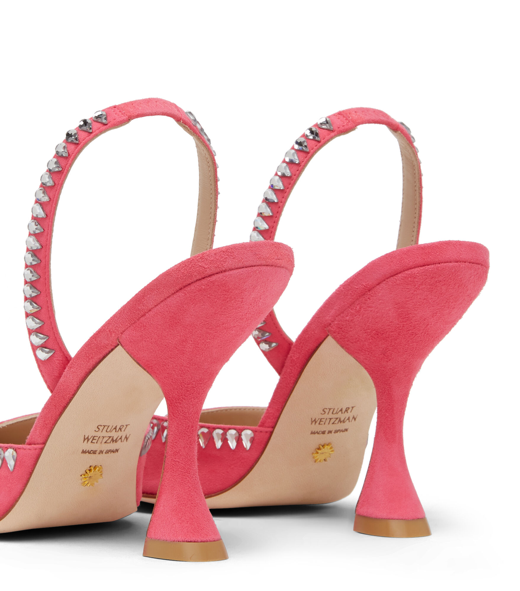 Stuart weitzman pink shoes best sale