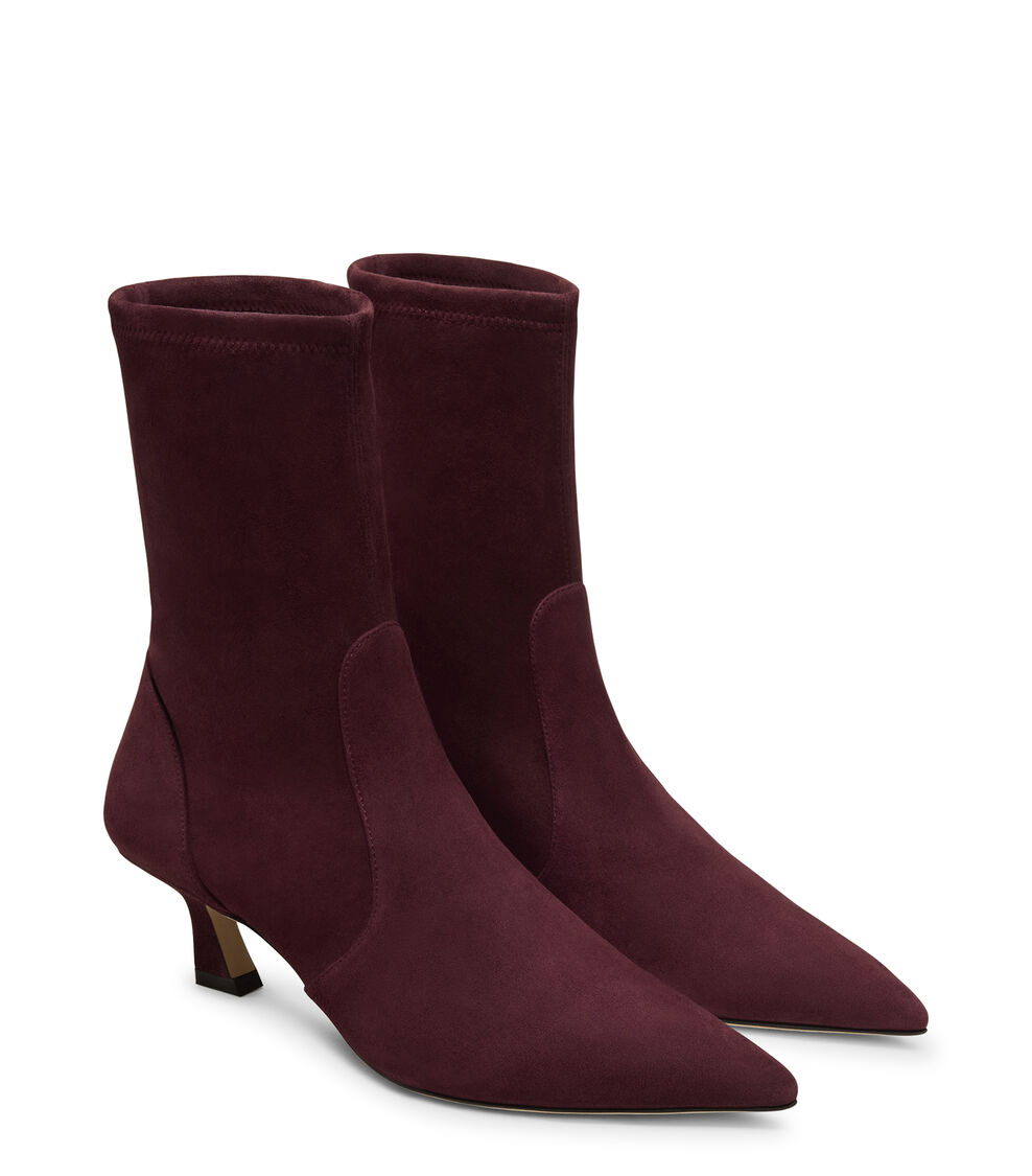 Stuart Weitzman VINNIE BOOTIE 50 BOYSENBERRY SM577SUSPY0