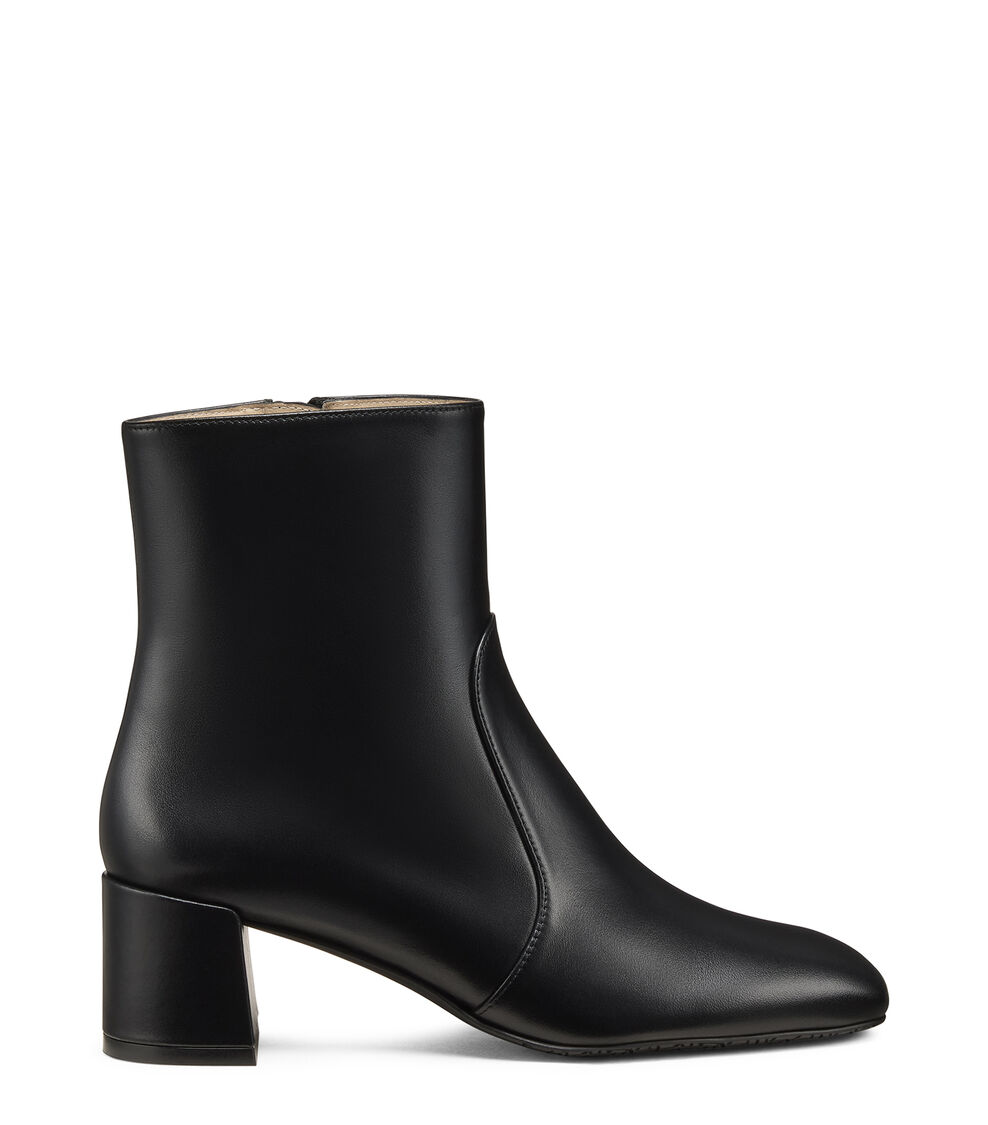 Stuart Weitzman MAEVE ZIP BOOTIE BLACK SL553SMOBLK