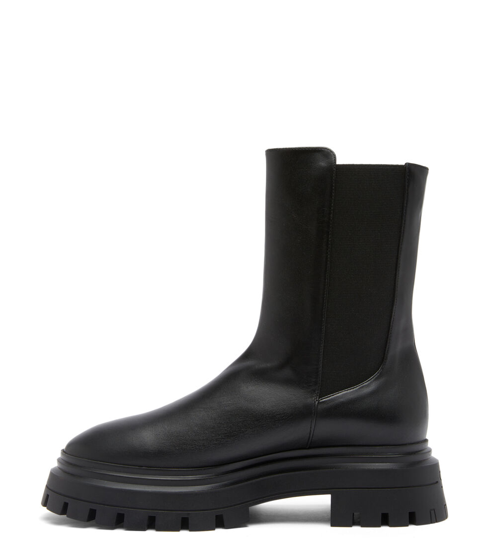 Stuart Weitzman BEDFORD BOOTIE BLACK SC754CHIBLK
