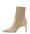 Stuart Weitzman STUART POWER BOOTIE 75 SMOKEY TAUPE SJ973SUSY6R