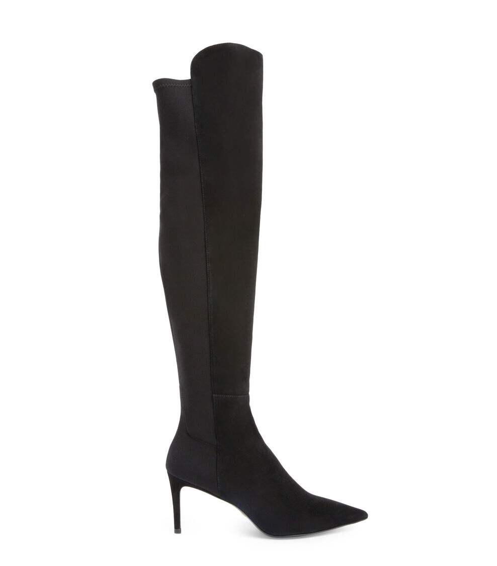 Stuart Weitzman 5050 STUART 75 BOOT BLACK SG251SRGBLK