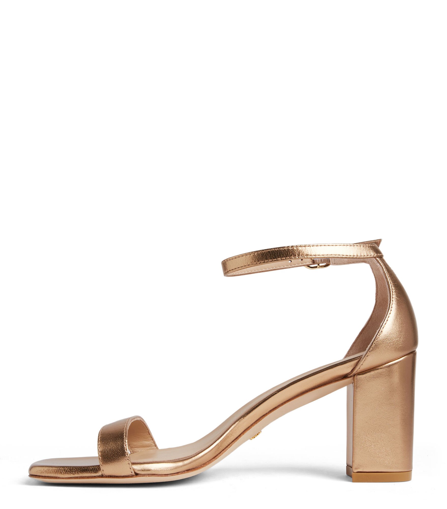 Stuart weitzman 2025 rose gold sandals
