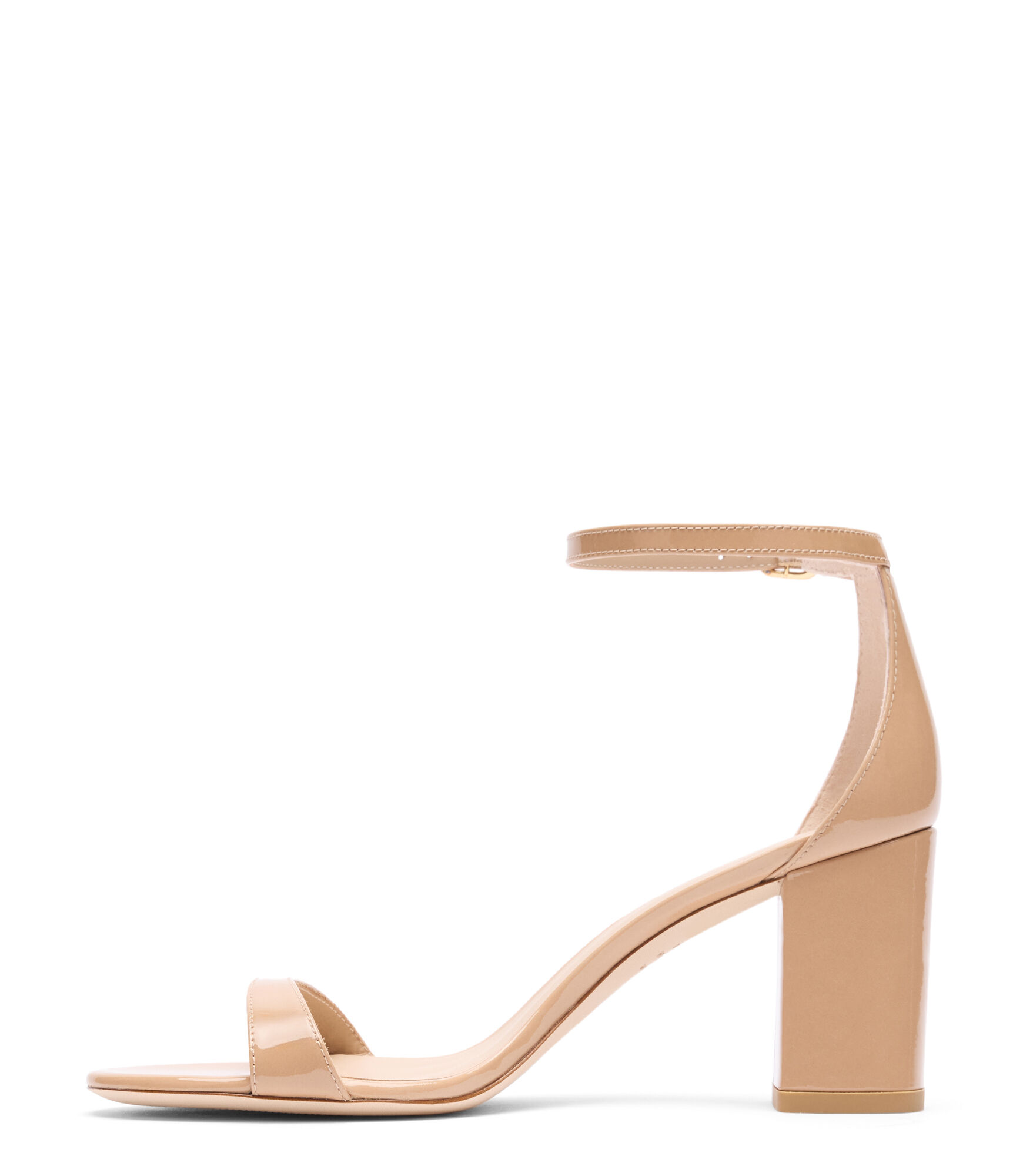 NUDIST II 75 BLOCK SANDAL in ADOBE for Women | Stuart Weitzman®