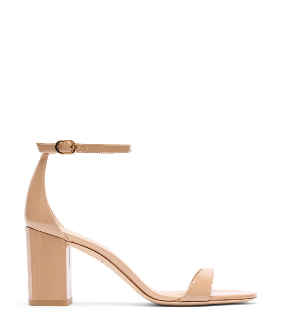 Stuart Weitzman NUDIST BLOCK 75 ADOBE SJ983PATAJM
