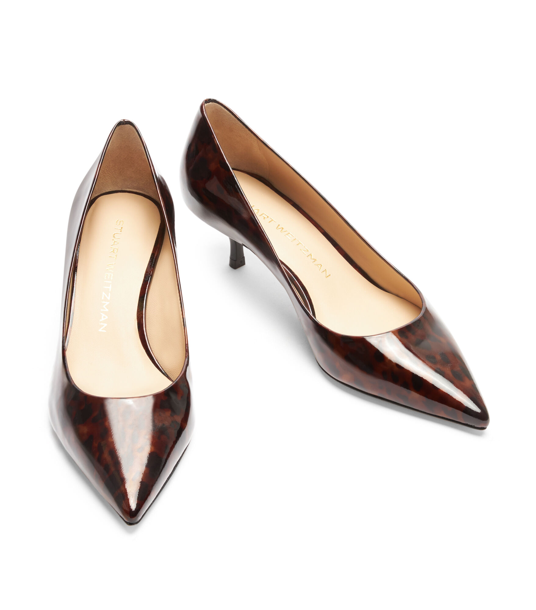 Stuart weitzman tortoise shell pumps shop