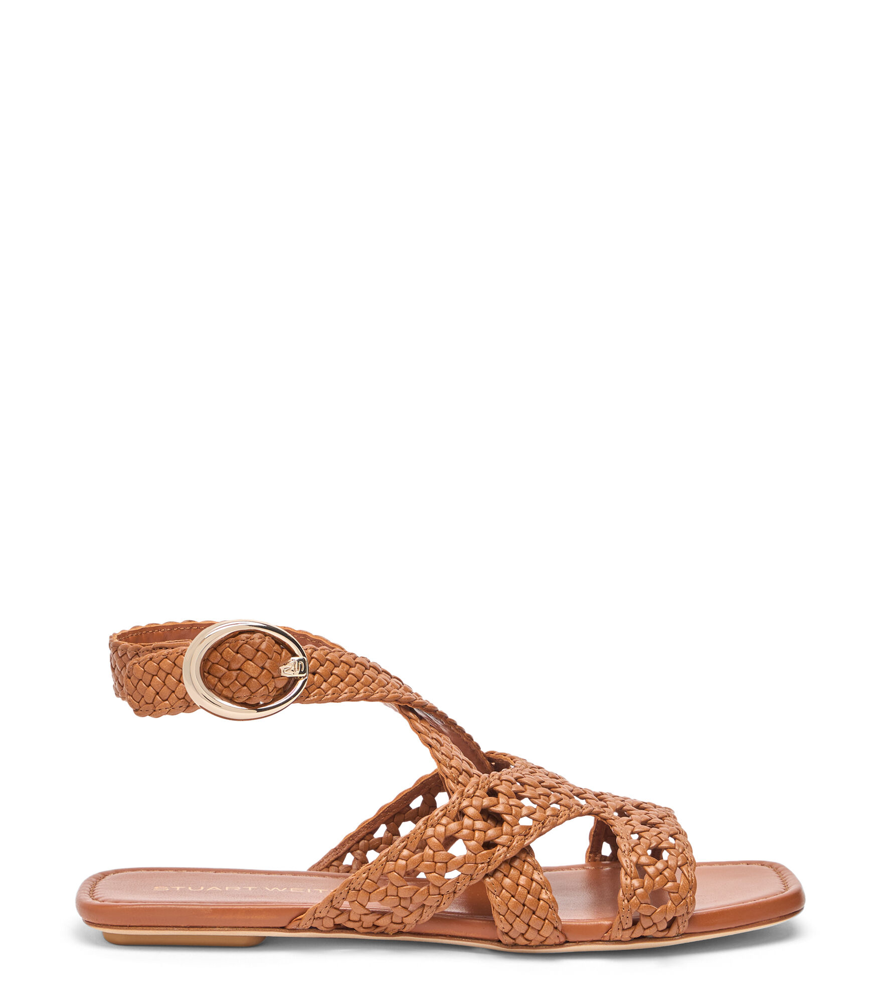 THEA SANDAL, SANDALES, , WOVEN - Stuart Weitzman - Modalova