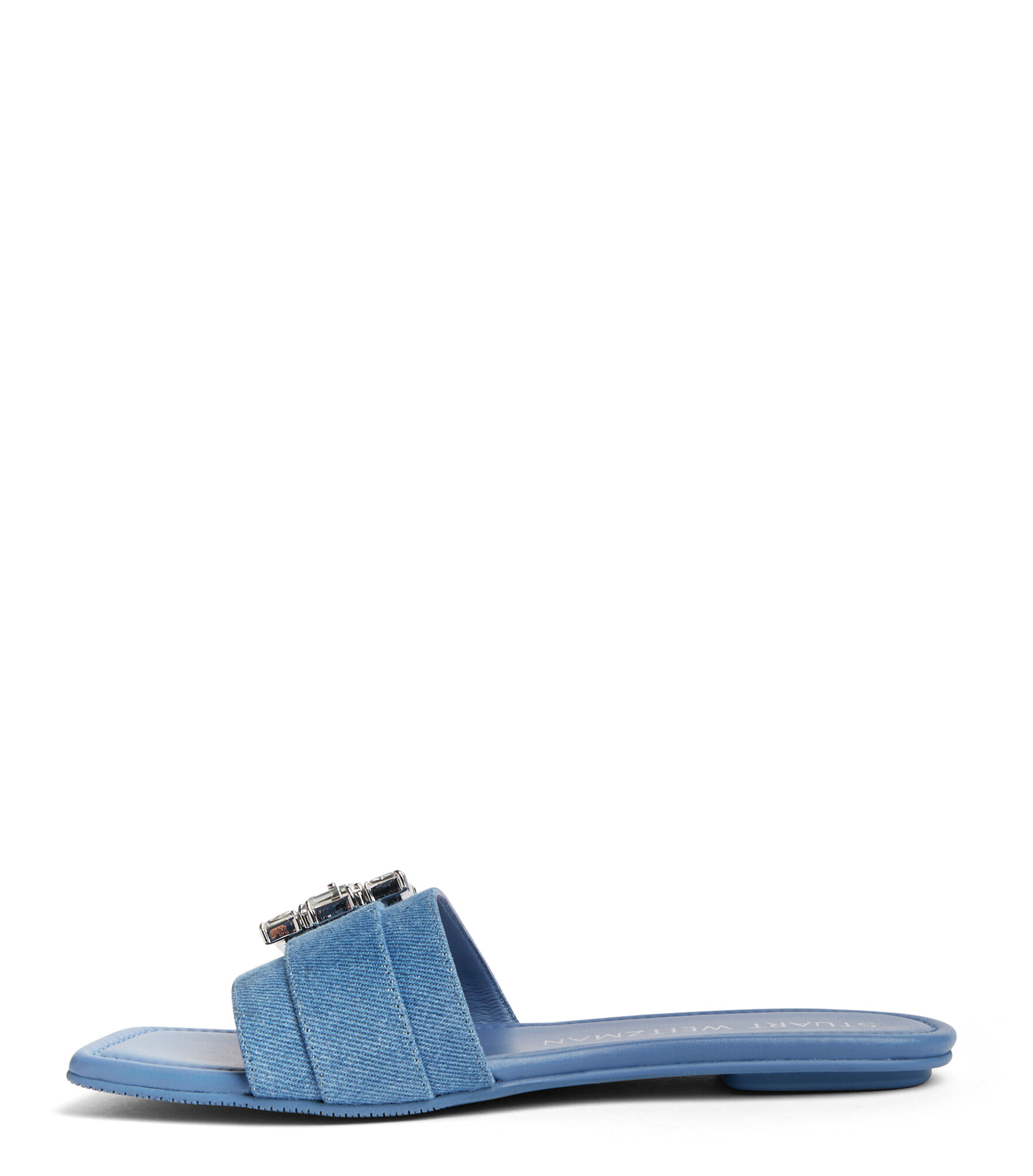 SAINT TROPEZ FLAT SLIDE in WASHED for Women Stuart Weitzman