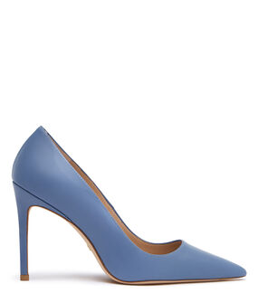 Stuart Weitzman STUART 100 PUMP ACIER BLUE SA586PATBSL