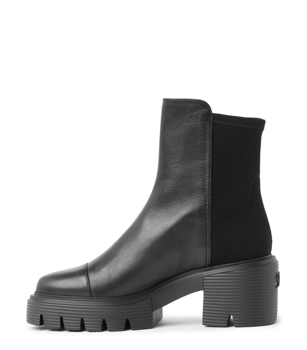 Stuart Weitzman 5050 SOHO BOOTIE BLACK SC722NSGBLK