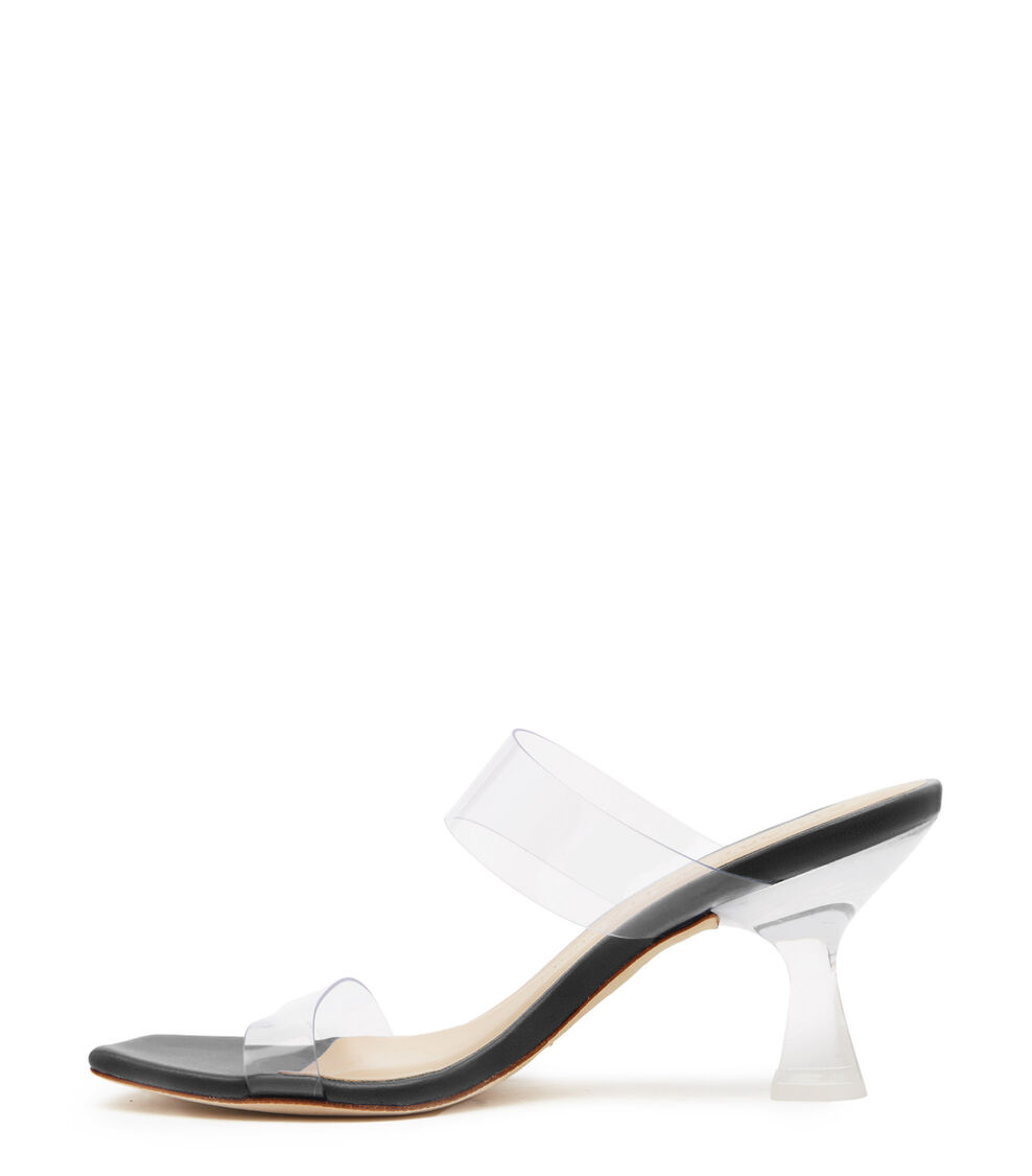 Stuart Weitzman KRISTAL CLEAR BLACK SA163PVLZ87