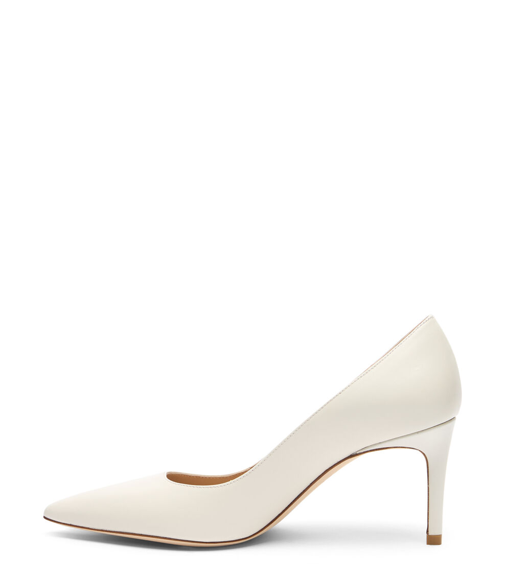 Stuart Weitzman STUART POWER 75 CREAM SK328SMOCRM