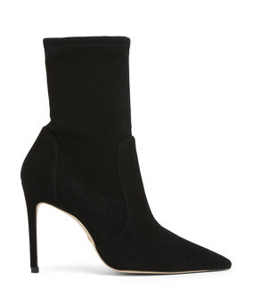 Stuart Weitzman STUART 100 STRETCH BOOTIE BLACK S6985SUSBLK