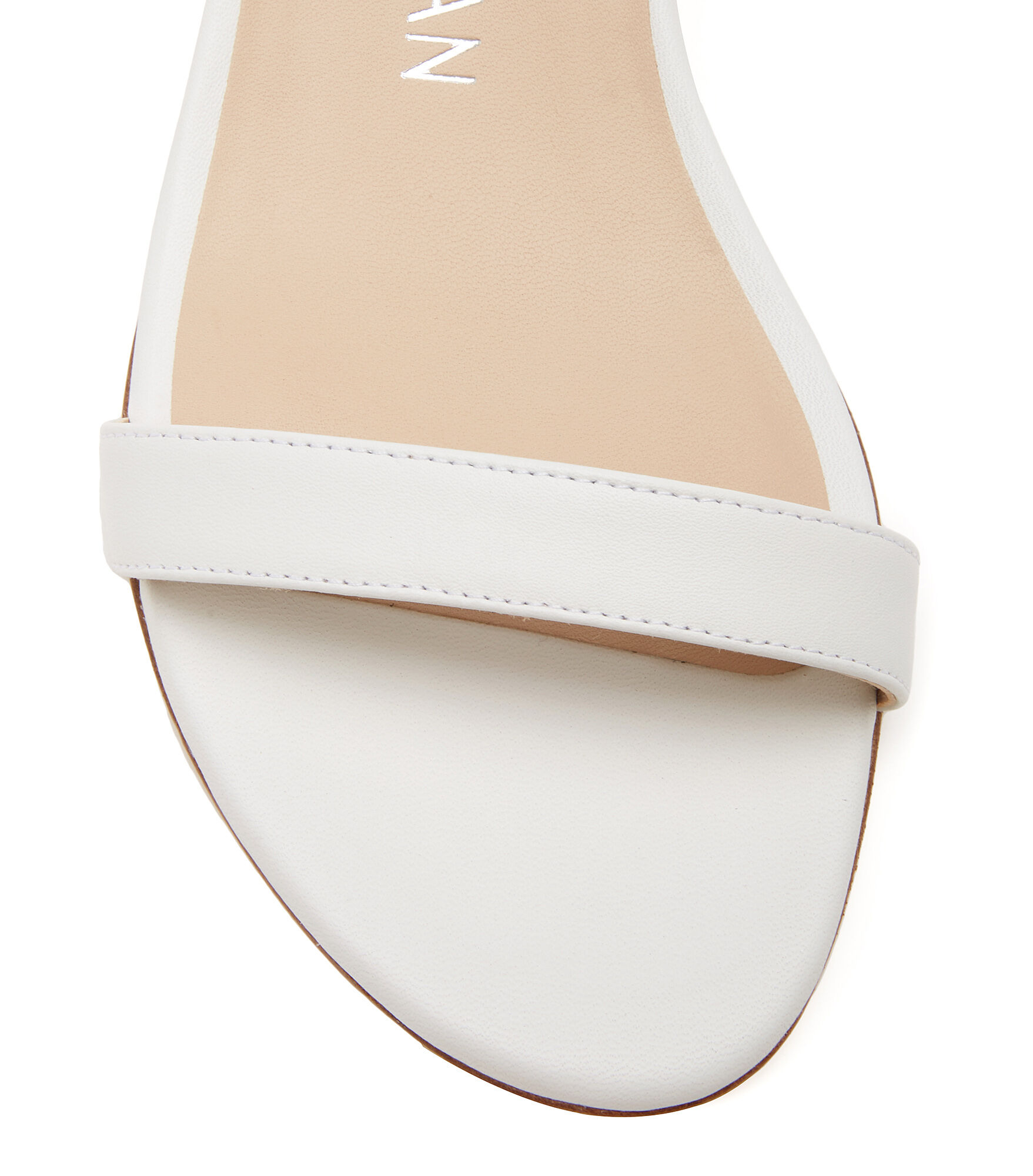Stuart weitzman sales white sandals